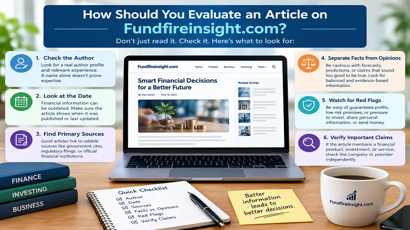 How Should You Evaluate an Article on Fundfireinsight.com?